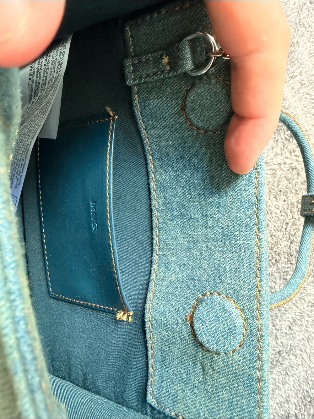 Mango geometric bag - Picture 2 of 4